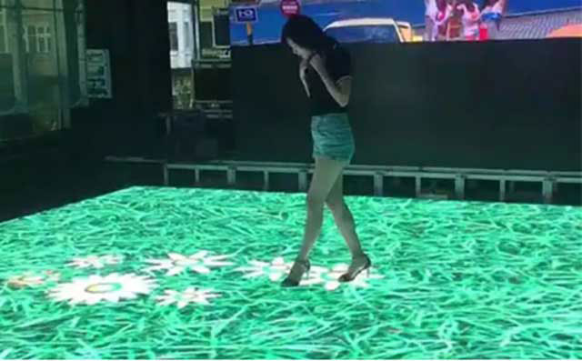 LED floor tile screen is born for stage performance, but its application field should be wider