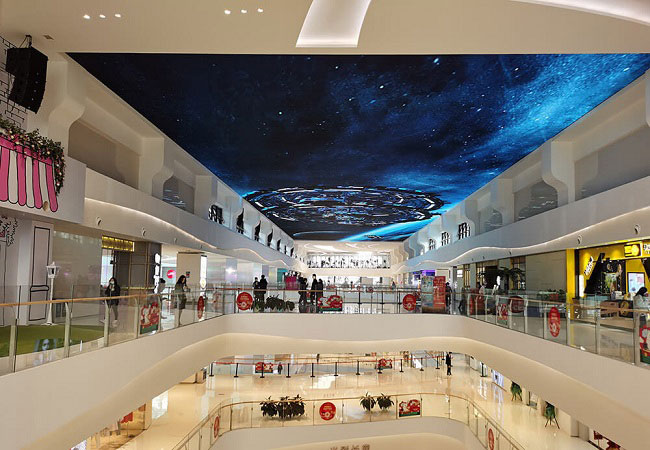 Xi'an Shopping mall P5 Indoor Sky Screen 100sqm