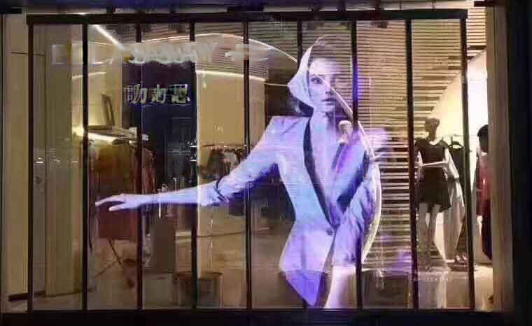 The difference between LED transparent screen and LED glass screen