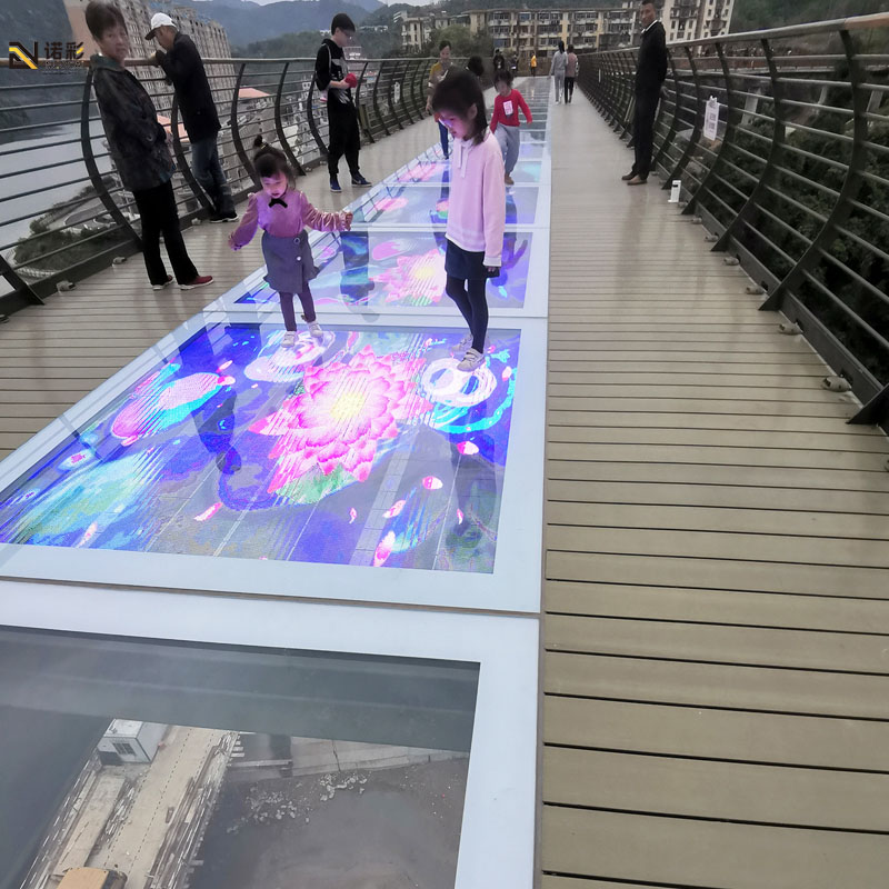 TXD series glass plank road induction screen