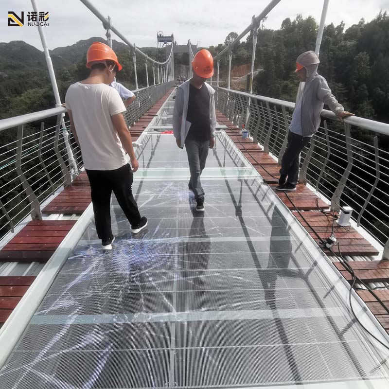 TXB series scenic glass plank road screen
