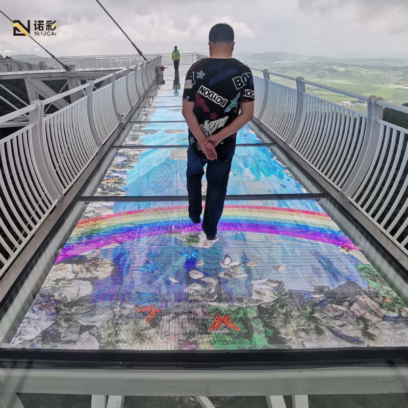 TXA series glass plank road special effect screen