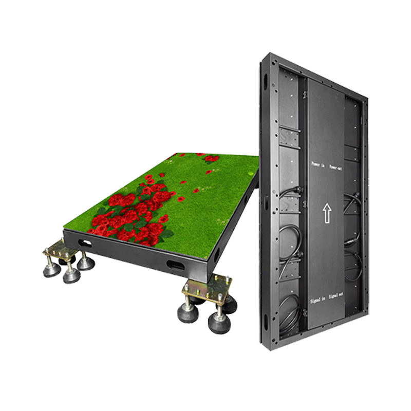 DZE series P3.91led floor tile screen