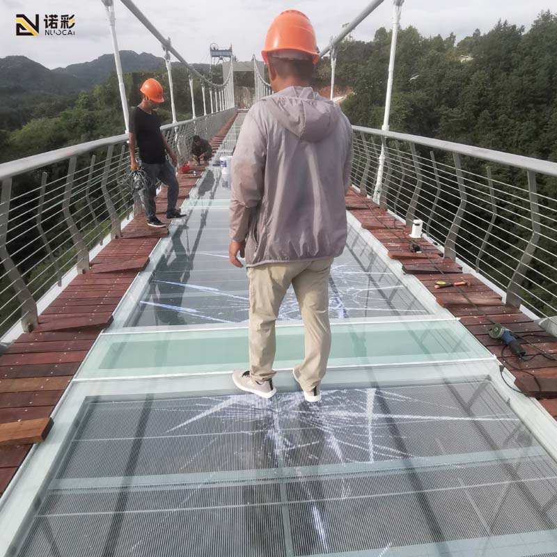 TXB series scenic glass plank road screen