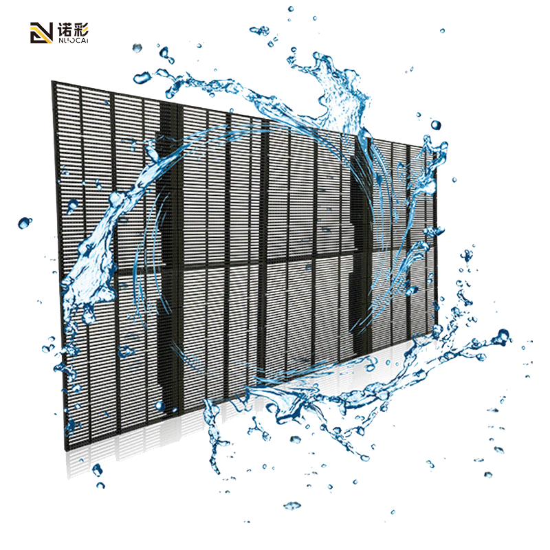 TME series outdoor waterproof LED transparent screen